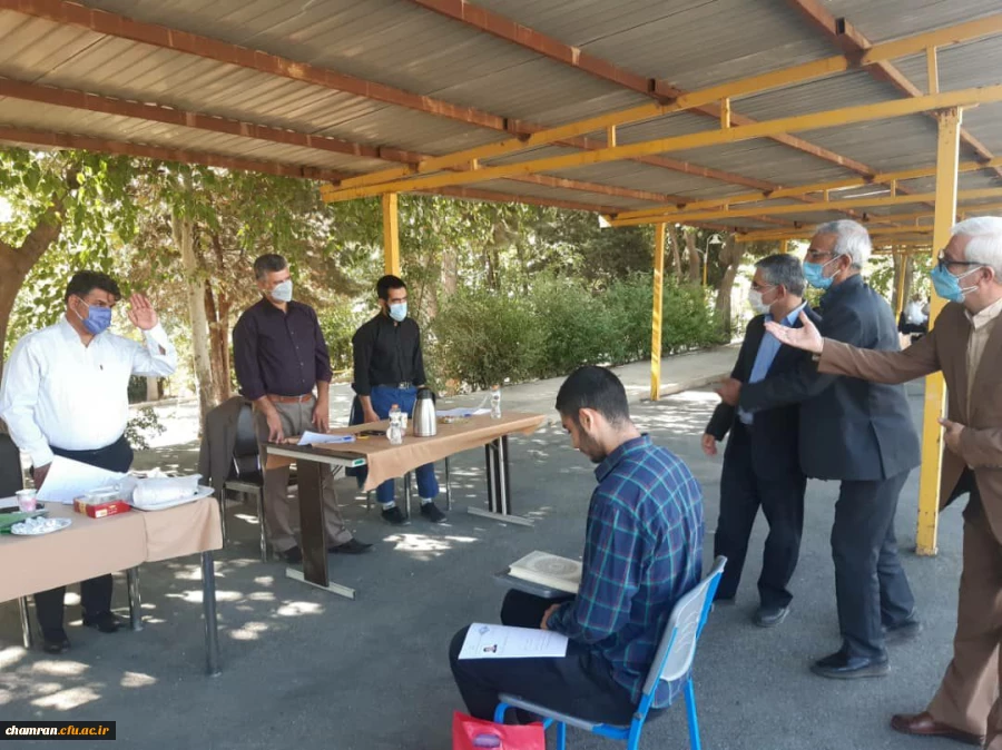 پنجمین روز مصاحبه از داوطلبان شغل معلمی در پردیس شهید چمران 6