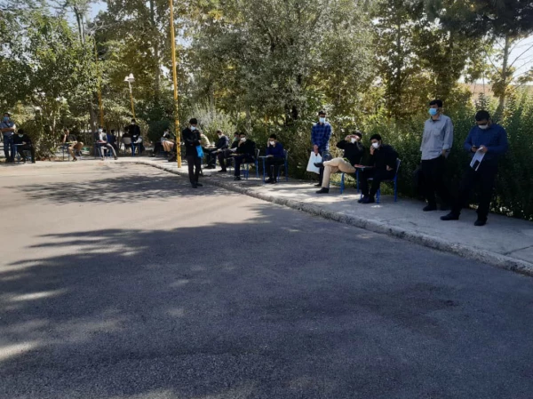 پنجمین روز مصاحبه از داوطلبان شغل معلمی در پردیس شهید چمران 8