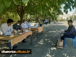 پنجمین روز مصاحبه از داوطلبان شغل معلمی در پردیس شهید چمران 9