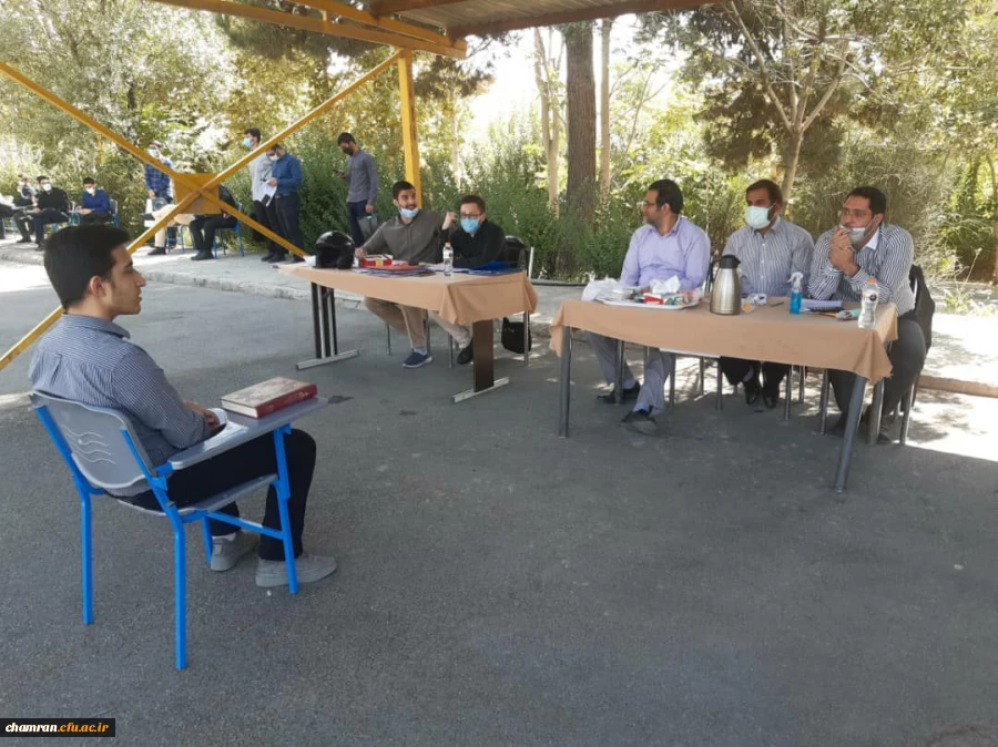 پنجمین روز مصاحبه از داوطلبان شغل معلمی در پردیس شهید چمران 10