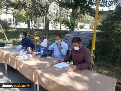 پنجمین روز مصاحبه از داوطلبان شغل معلمی در پردیس شهید چمران