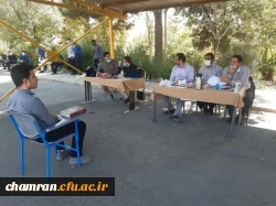 پنجمین روز مصاحبه از داوطلبان شغل معلمی در پردیس شهید چمران 12