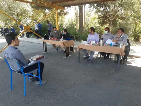 پنجمین روز مصاحبه از داوطلبان شغل معلمی در پردیس شهید چمران 12