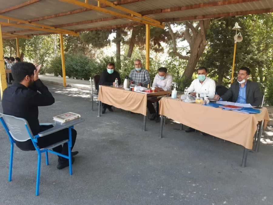 پنجمین روز مصاحبه از داوطلبان شغل معلمی در پردیس شهید چمران 13