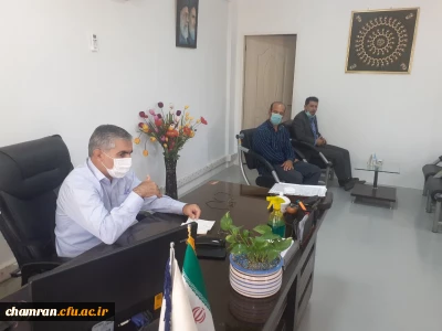 جلسه در خصوص فرایند مصاحبه داوطلبان چند برابر ظرفیت آزمون سراسری ۱۴۰۰
