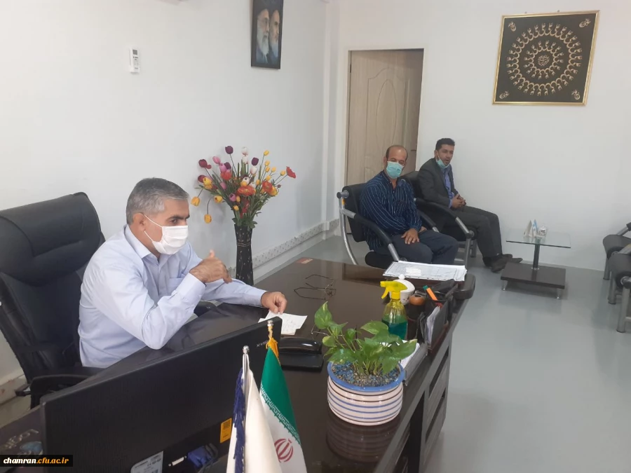 جلسه در خصوص فرایند مصاحبه داوطلبان چند برابر ظرفیت آزمون سراسری ۱۴۰۰
 3