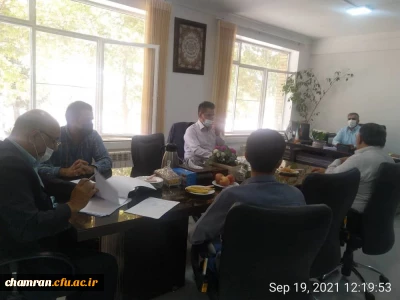 جلسه هماهنگی به منظور برگزاری مجازی مراسم استقبال از سال تحصیلی جدید