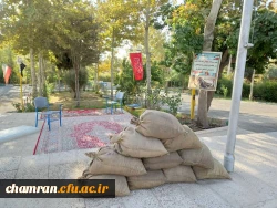 حال و هوای دفاع مقدس در پردیس شهید چمران 2