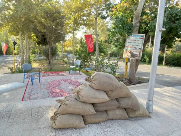 حال و هوای دفاع مقدس در پردیس شهید چمران 2