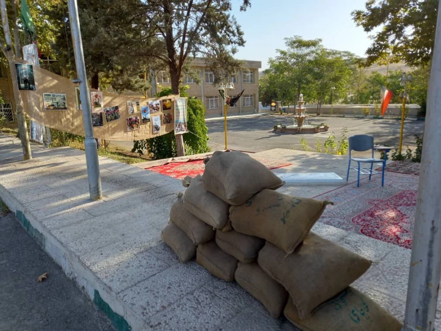 حال و هوای دفاع مقدس در پردیس شهید چمران 4