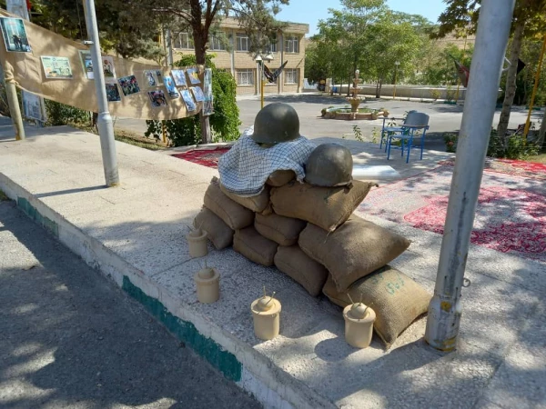 حال و هوای دفاع مقدس در پردیس شهید چمران 5