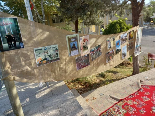 حال و هوای دفاع مقدس در پردیس شهید چمران 6