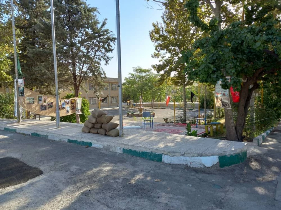 حال و هوای دفاع مقدس در پردیس شهید چمران 9