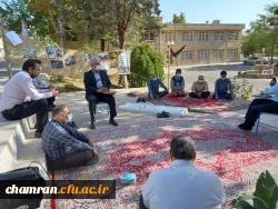 قرائت زیارت عاشورا و گرامیداشت هفته دفاع مقدس 7