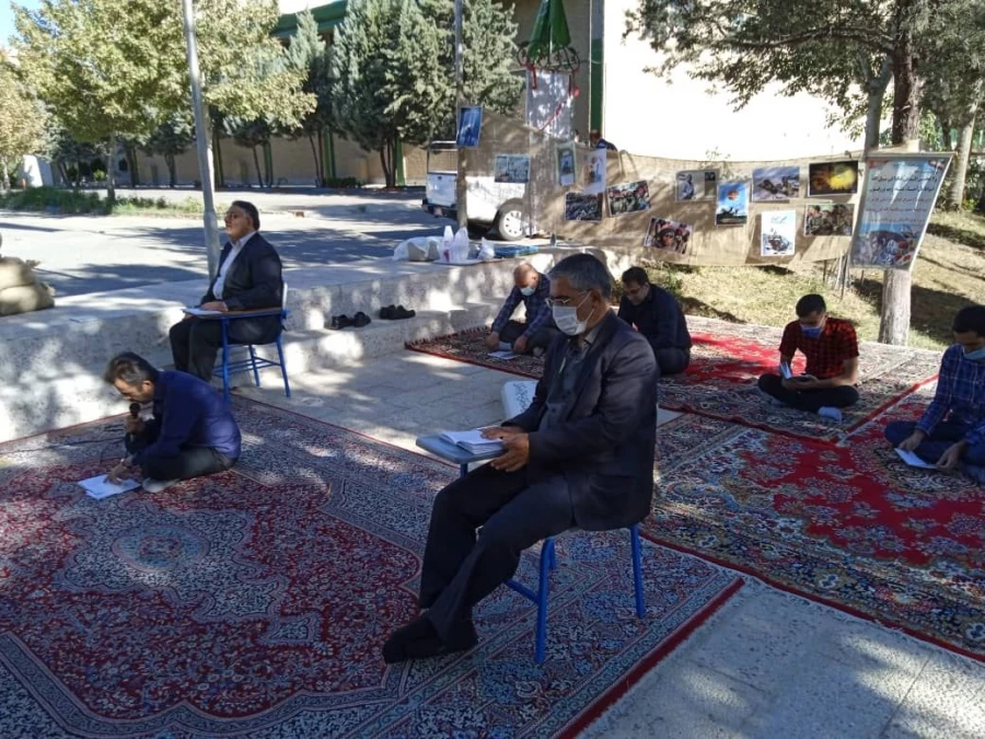 تعزیت اربعین حسینی و قرائت زیارت عاشورا 3