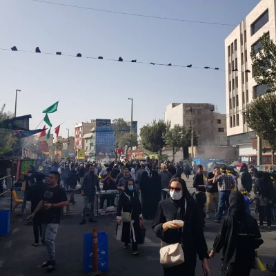 موکب پردیس شهید چمران در مسیر پیاده روی اربعین حسینی شهر ری 2