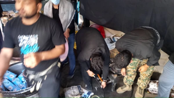 موکب پردیس شهید چمران در مسیر پیاده روی اربعین حسینی شهر ری 3