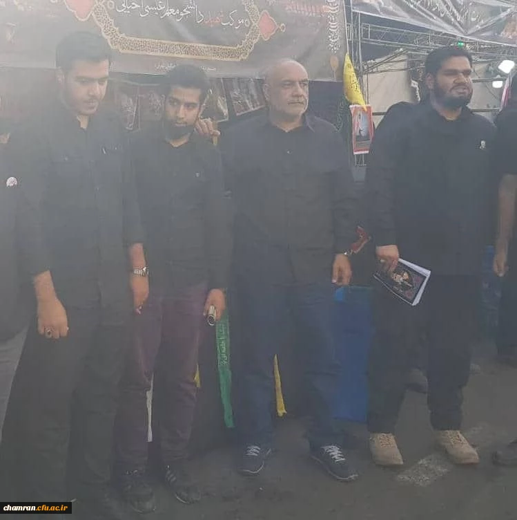 موکب پردیس شهید چمران در مسیر پیاده روی اربعین حسینی شهر ری 4