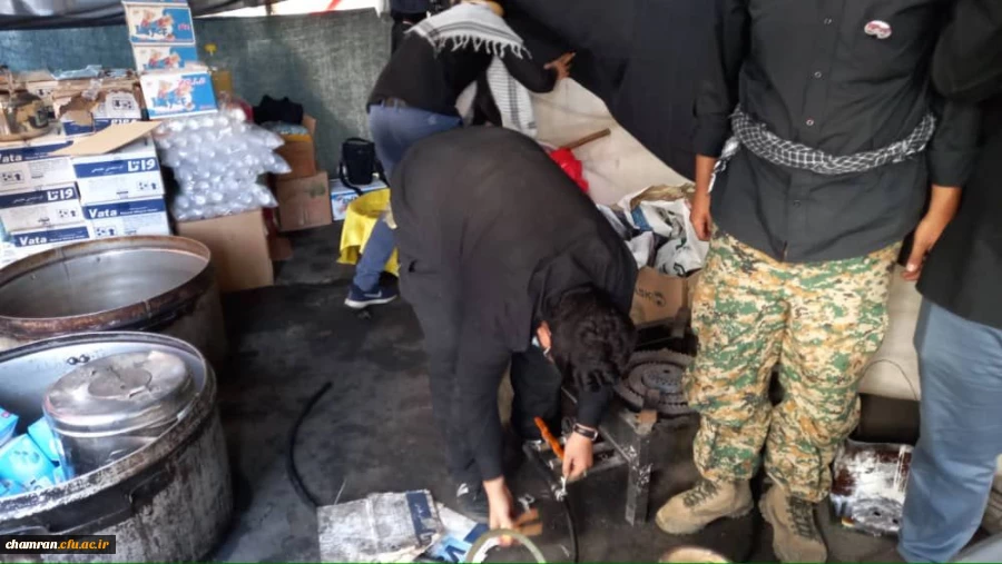 موکب پردیس شهید چمران در مسیر پیاده روی اربعین حسینی شهر ری 7