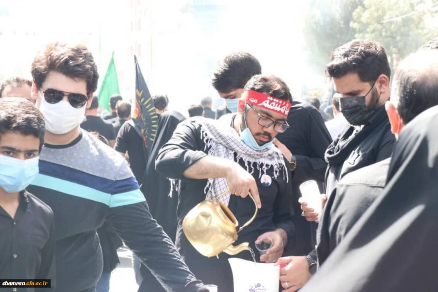 موکب اربعین حسینی دانشگاه فرهنگیان پسران استان تهران با همکاری بخش فرهنگی و بسیج پردیس شهید چمران 2