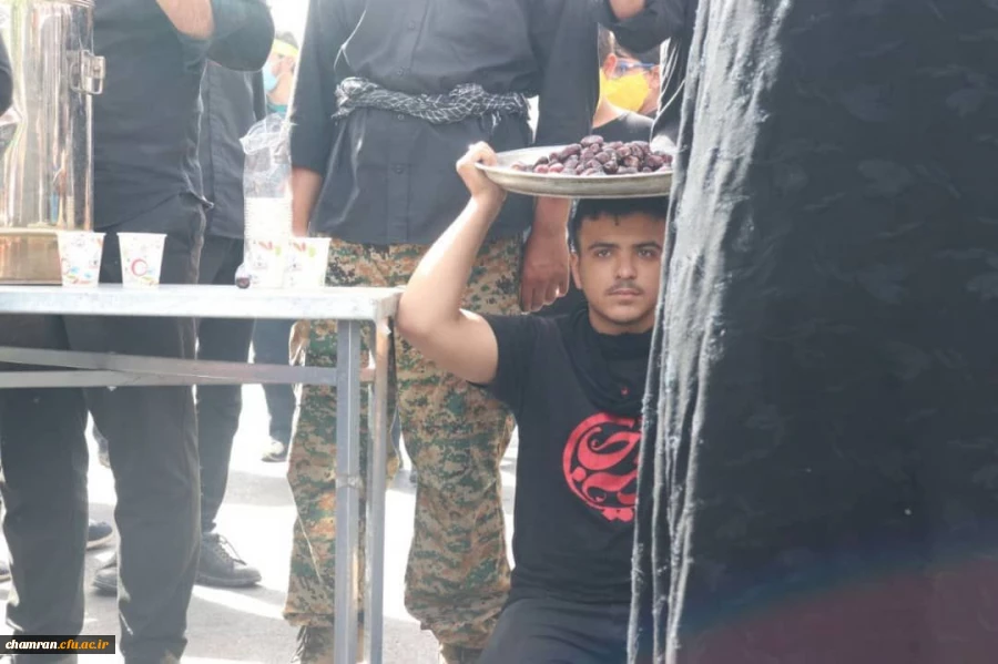 موکب اربعین حسینی دانشگاه فرهنگیان پسران استان تهران با همکاری بخش فرهنگی و بسیج پردیس شهید چمران 3