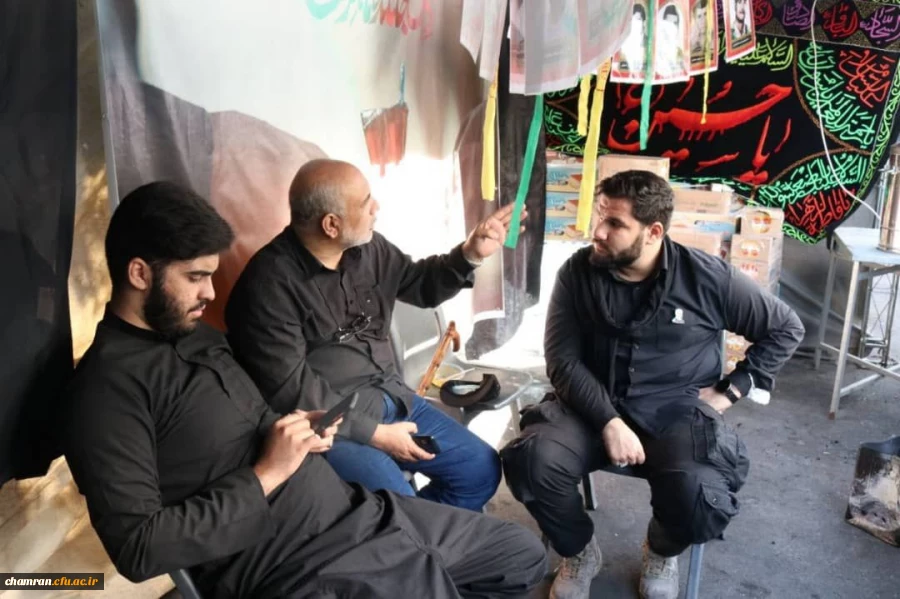 موکب اربعین حسینی دانشگاه فرهنگیان پسران استان تهران با همکاری بخش فرهنگی و بسیج پردیس شهید چمران 8