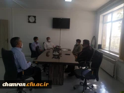 جلسه هماهنگی به منظور احداث و تکمیل یادمان مقبره شهید گمنام پردیس شهید چمران 2