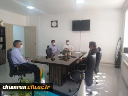 جلسه هماهنگی به منظور احداث و تکمیل یادمان مقبره شهید گمنام پردیس شهید چمران 3