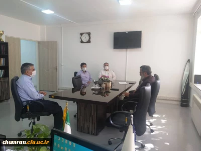 جلسه هماهنگی به منظور احداث و تکمیل یادمان مقبره شهید گمنام پردیس شهید چمران