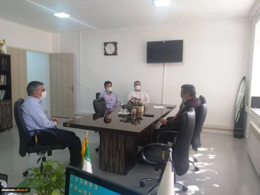 جلسه هماهنگی به منظور احداث و تکمیل یادمان مقبره شهید گمنام پردیس شهید چمران 3