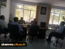 جلسه هماهنگی به منظور احداث و تکمیل یادمان مقبره شهید گمنام پردیس شهید چمران 4