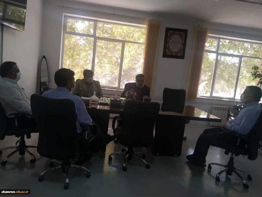 جلسه هماهنگی به منظور احداث و تکمیل یادمان مقبره شهید گمنام پردیس شهید چمران 4