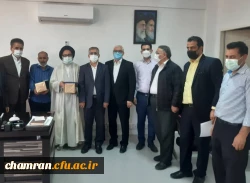 تقدیر از دو تن از همکاران بازنشسته پردیس شهید چمران 2