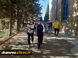 برنامه های ویژه  همکاران در پردیس شهید چمران به مناسبت هفته تربیت بدنی و ورزش 2
