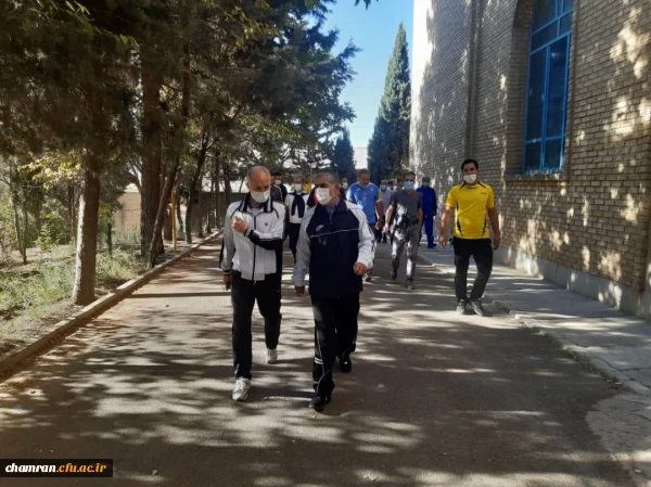 برنامه های ویژه  همکاران در پردیس شهید چمران به مناسبت هفته تربیت بدنی و ورزش 2