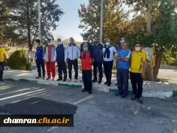 برنامه های ویژه  همکاران در پردیس شهید چمران به مناسبت هفته تربیت بدنی و ورزش 3