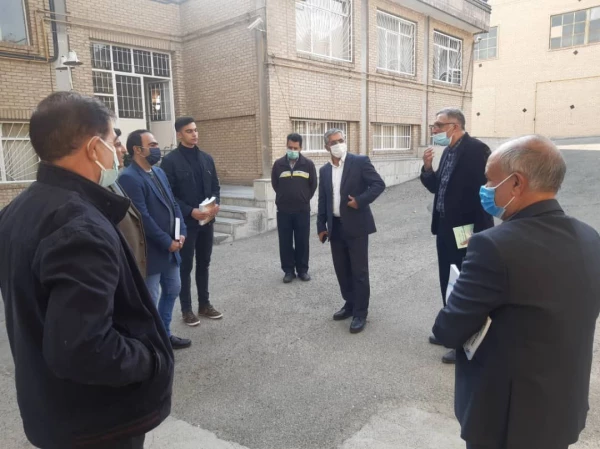 حضور و بازدید میدانی پروفسور محمدی و هیئت همراه از پردیس شهید چمران 2