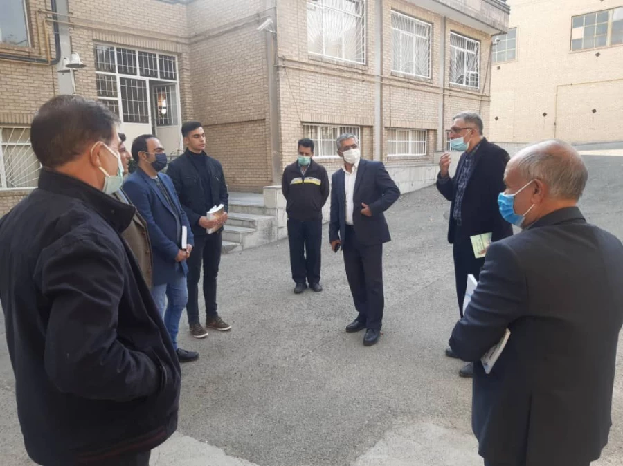 حضور و بازدید میدانی پروفسور محمدی و هیئت همراه از پردیس شهید چمران 2