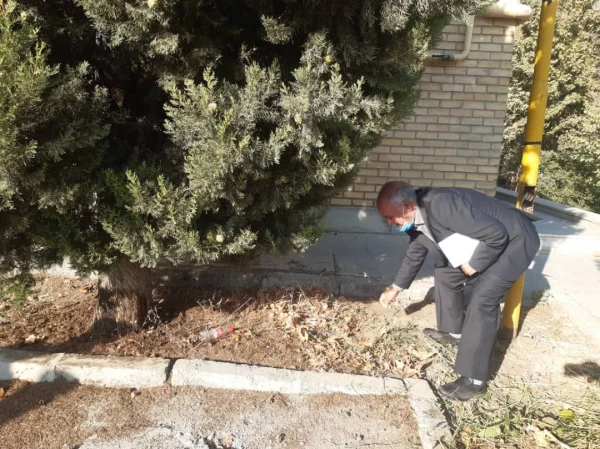 حضور و بازدید میدانی پروفسور محمدی و هیئت همراه از پردیس شهید چمران 3