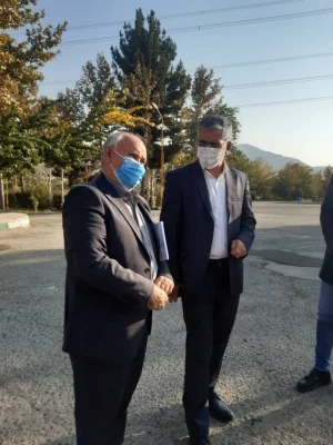 حضور و بازدید میدانی پروفسور محمدی و هیئت همراه از پردیس شهید چمران 4