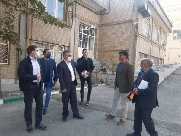 حضور و بازدید میدانی پروفسور محمدی و هیئت همراه از پردیس شهید چمران 5