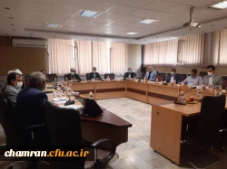 نشست شورای مدیران پردیس شهید چمران 6