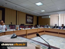 نشست شورای مدیران پردیس شهید چمران 8