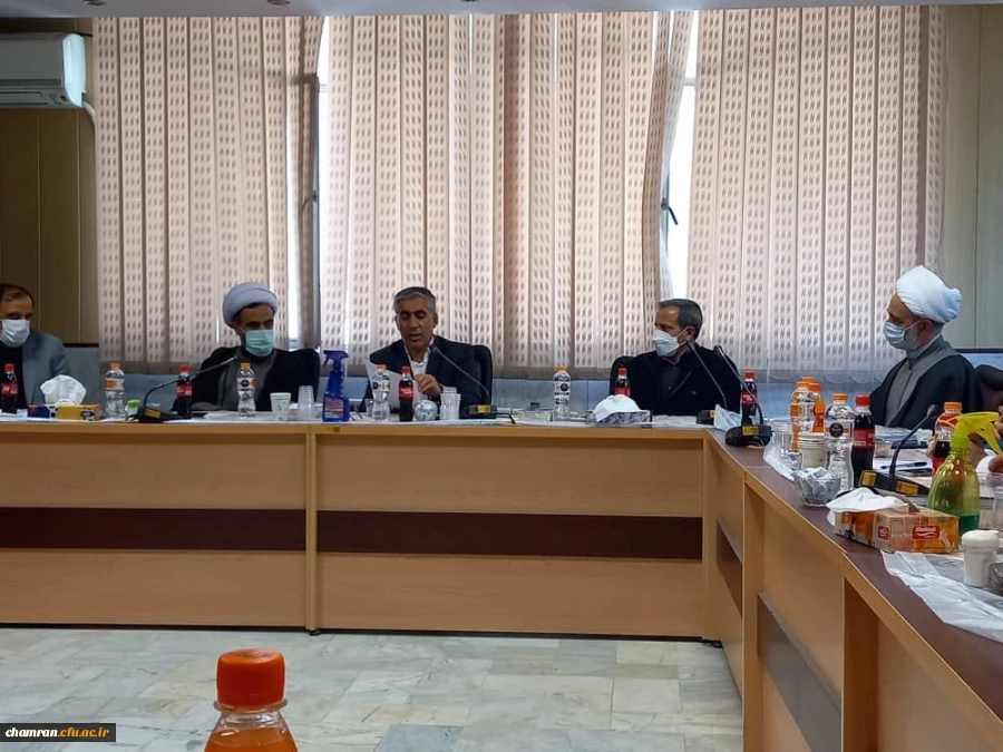 نشست شورای مدیران پردیس شهید چمران 9