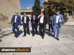 سلسله بازدیدهای میدانی مدیران دانشگاه فرهنگیان استان تهران از پردیس شهید چمران 5