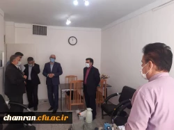 سلسله بازدیدهای میدانی مدیران دانشگاه فرهنگیان استان تهران از پردیس شهید چمران 7