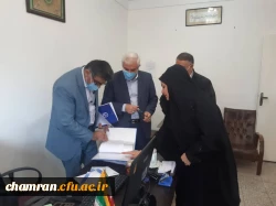 سلسله بازدیدهای میدانی مدیران دانشگاه فرهنگیان استان تهران از پردیس شهید چمران 8