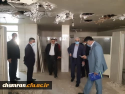 سلسله بازدیدهای میدانی مدیران دانشگاه فرهنگیان استان تهران از پردیس شهید چمران 11