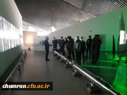 بازدید همکاران و دانشجویان از باغ موزه دفاع مقدس 5