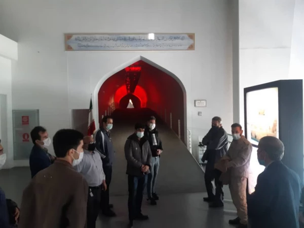 بازدید همکاران و دانشجویان از باغ موزه دفاع مقدس 6